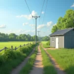 Budynek gospodarczy: Ile od granicy działki może stać?