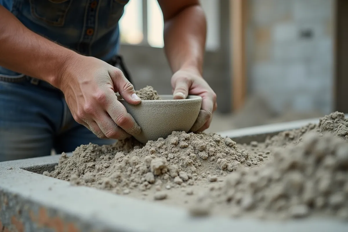 Ile piasku na worek cementu 25 kg? Proporcje i obliczenia