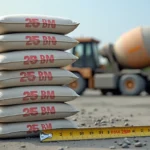 Worek betonu 25 kg – Ile to m³ i jak obliczyć ilość?